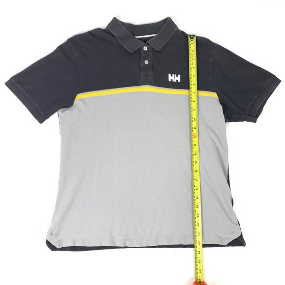 3/$25 Helly Hanse Collared Short Sleeve T Shirt L - Picture 9 of 10
